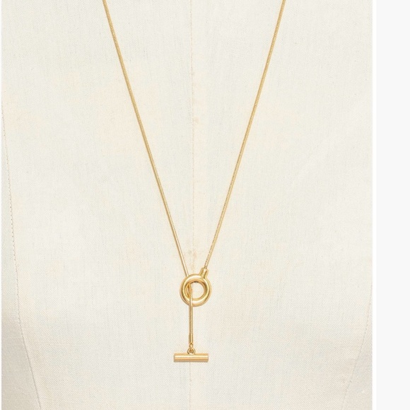 Madewell Toggle Lariant Necklace - Picture 1 of 3